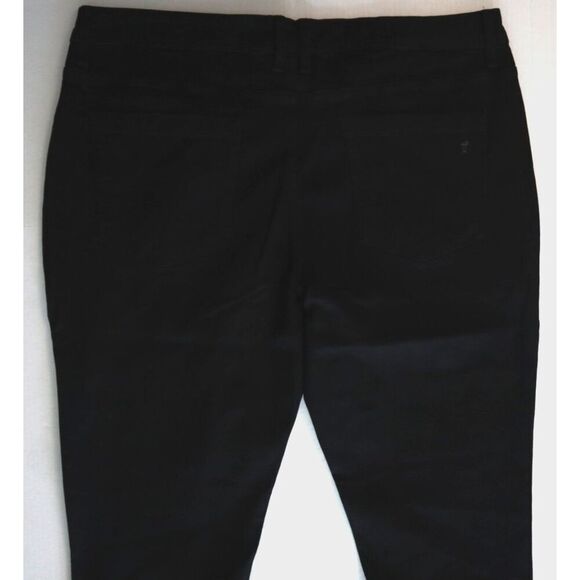 The Perfect Jean JUXT1BBDT Men's Sz 42x32 Bandit Black Slim Fit Denim Jeans - Picture 4 of 12